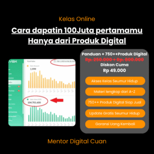 Materi Cuan dari Produk Digital & 750++ Produk Siap Jual & Bonus